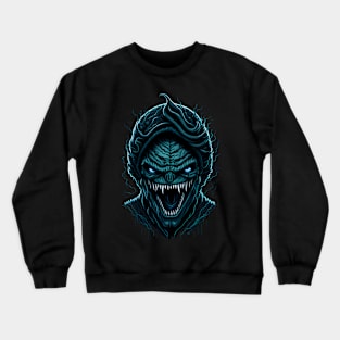 Sci Fi Horror Monster Crewneck Sweatshirt